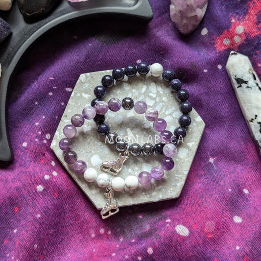 Skating Gemstone Bracelet
