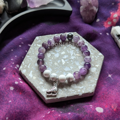 Skating Gemstone Bracelet