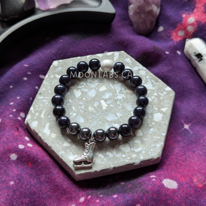 Skating Gemstone Bracelet