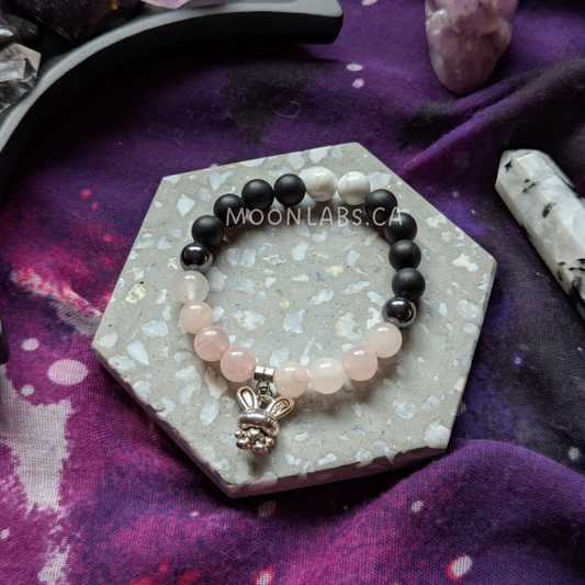 Bunny Love Gemstone Bracelet