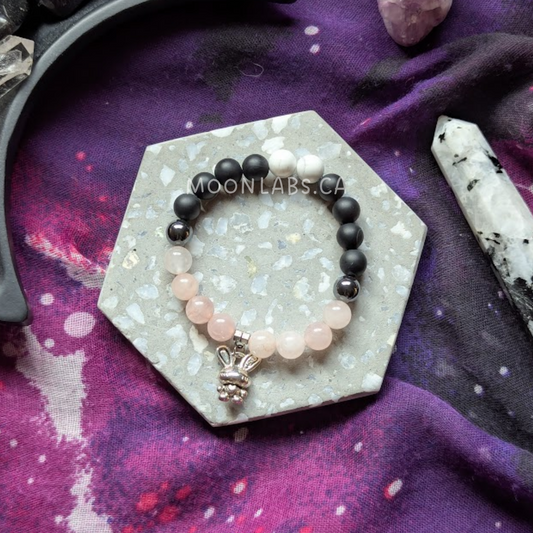 Bunny Love Gemstone Bracelet