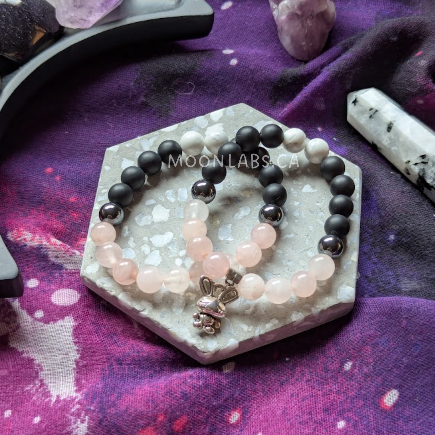 Bunny Love Gemstone Bracelet