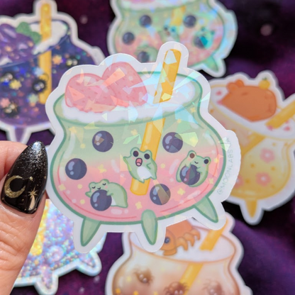 Cauldron Boba Stickers