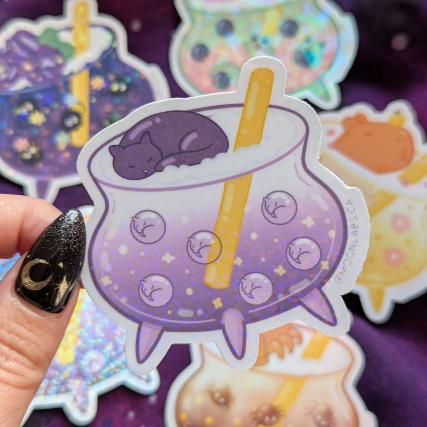 Cauldron Boba Stickers