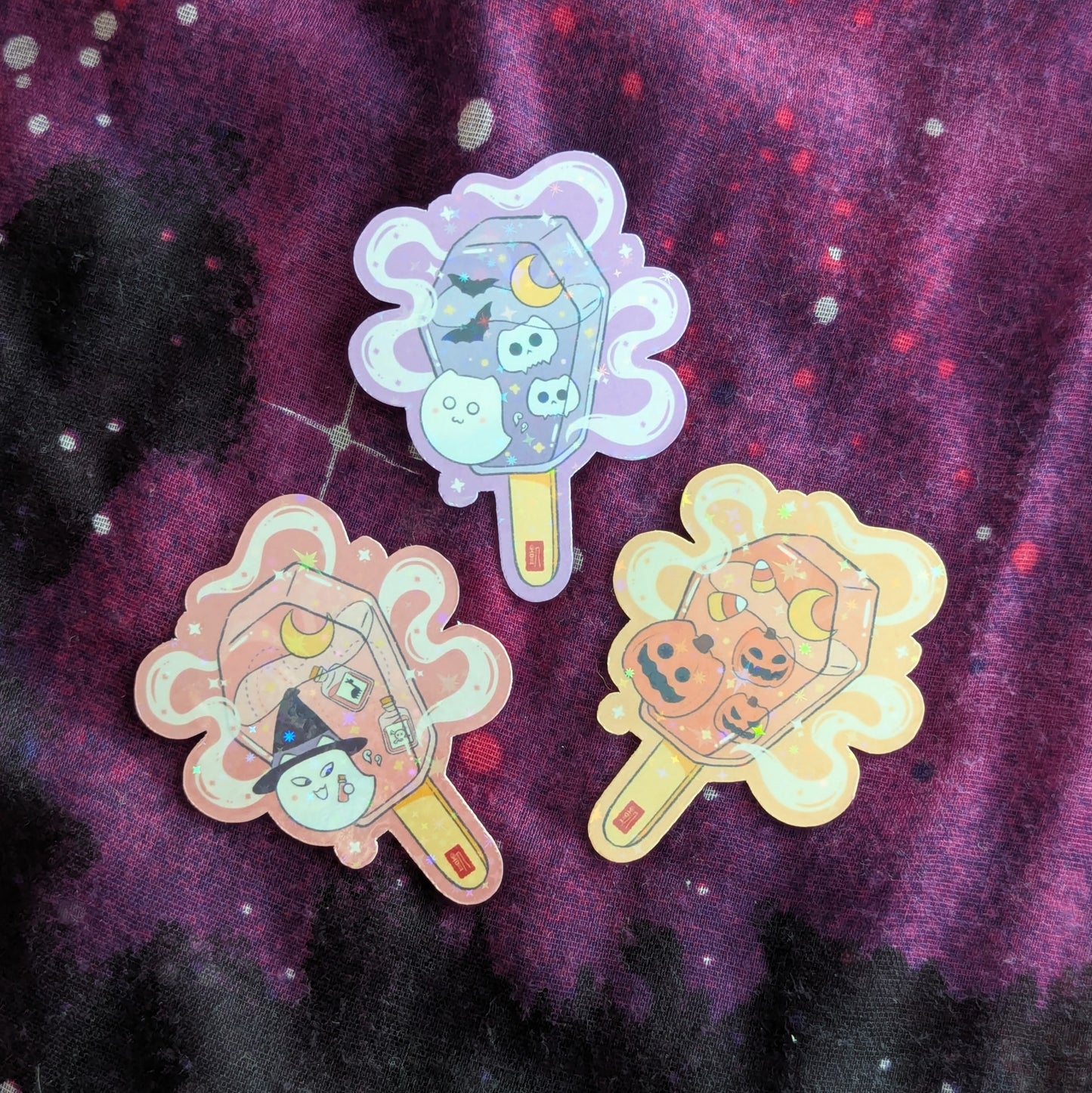 Coffin Popsicles Stickers