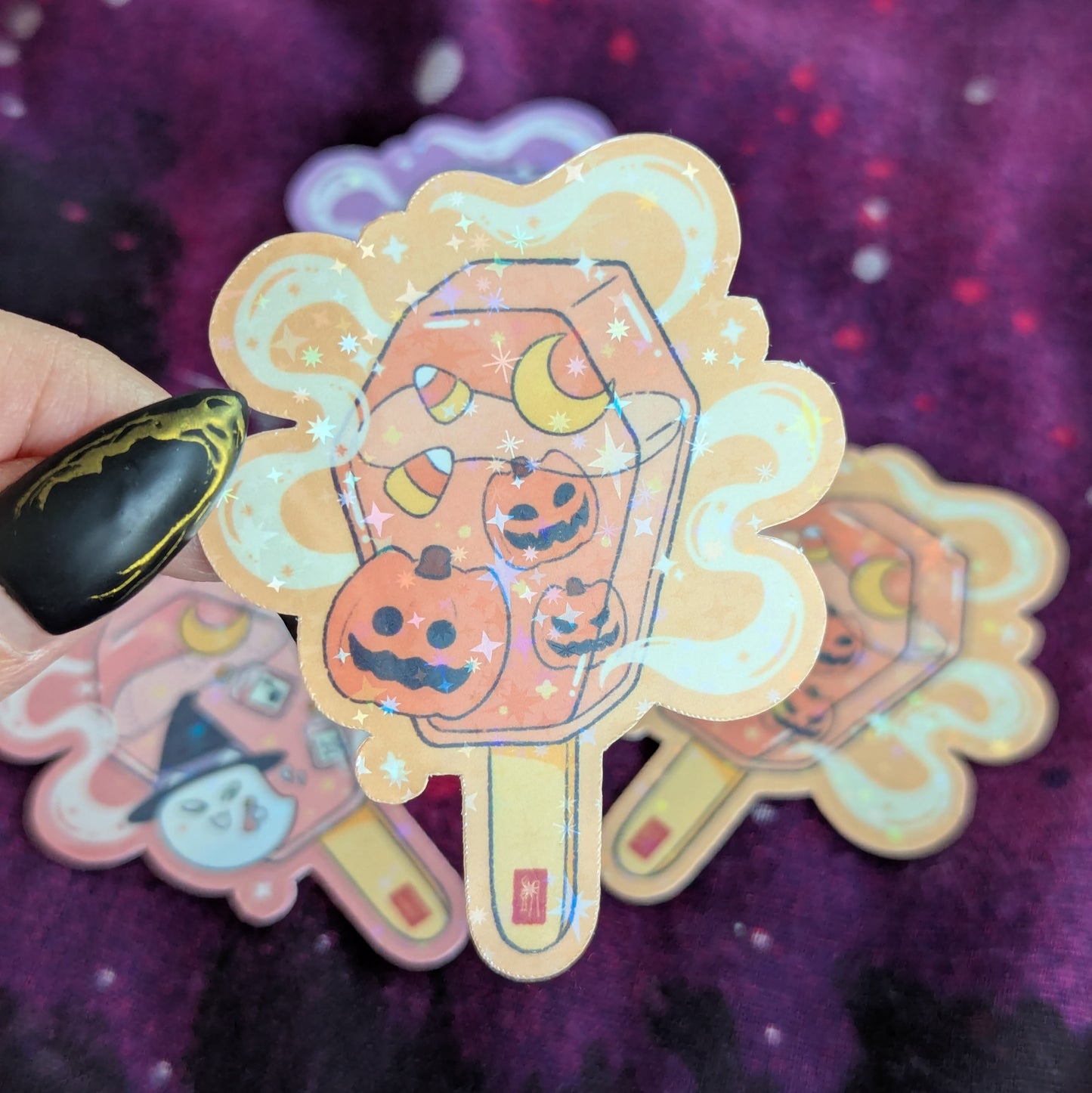 Coffin Popsicles Stickers