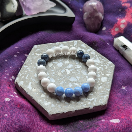 Limited Sailor Mercury Inspired Gemstone Bracelet