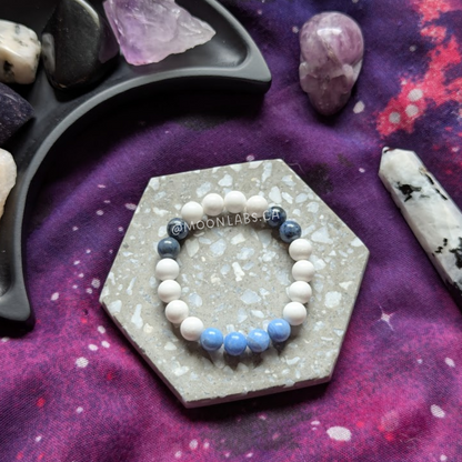 Limited Sailor Mercury Inspired Gemstone Bracelet