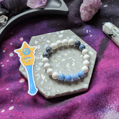 Limited Sailor Mercury Inspired Gemstone Bracelet