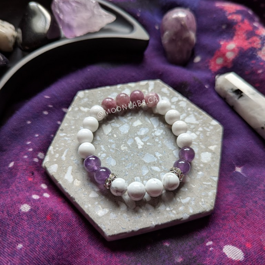 Limited Sailor Saturn Inspired Gemstone Bracelet
