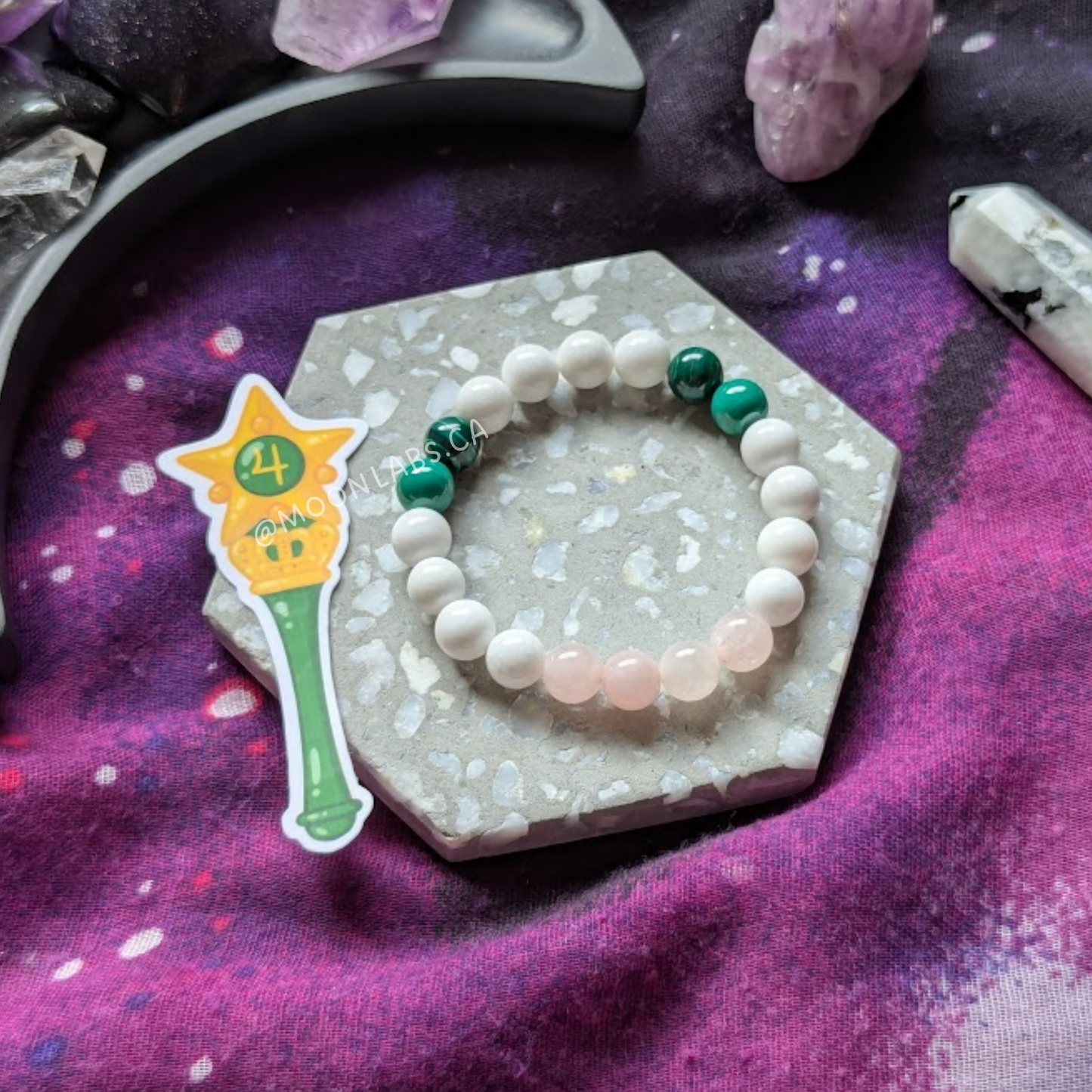 Limited Sailor Jupiter Inspired Gemstone Bracelet