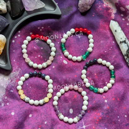 Limited Sailor Pluto Inspired Gemstone Bracelet